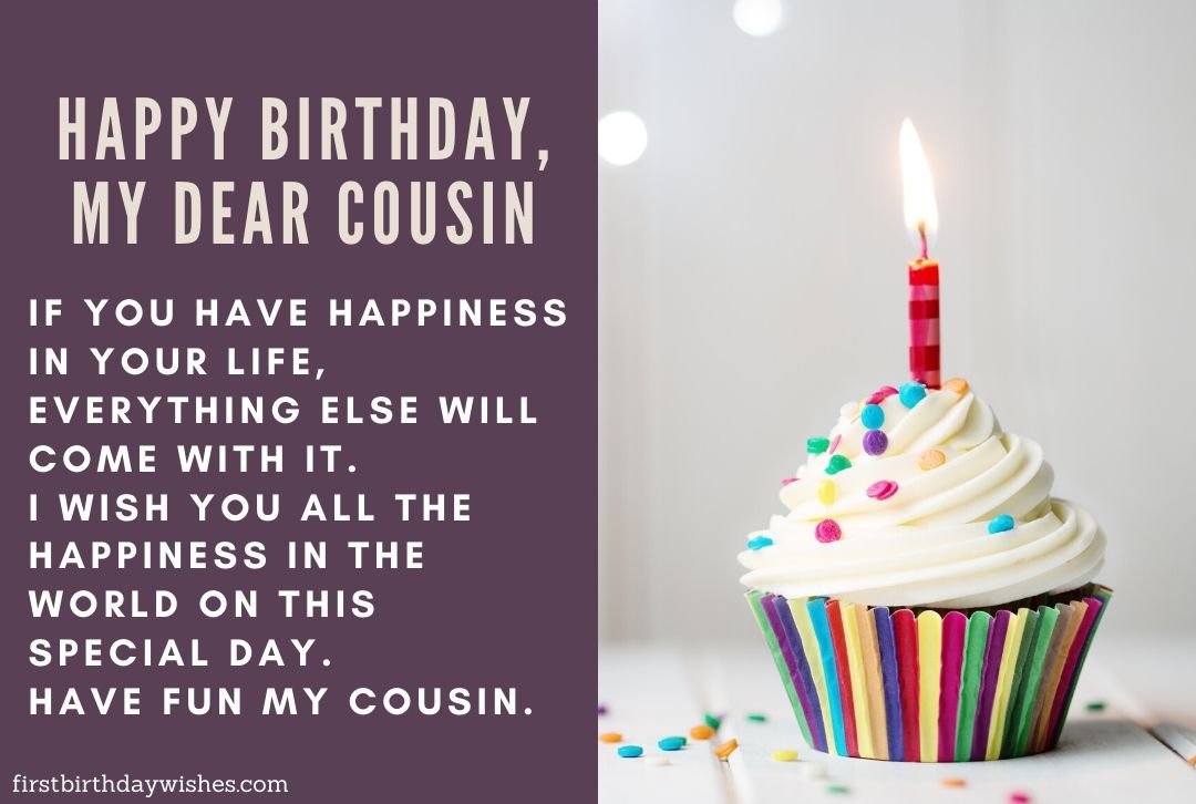 50+ Best Birthday Wishes For Cousin Happy Birthday Cousin Quotes