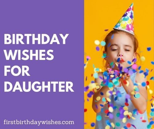 birthday wishes for daughter - First Birthday Wishes