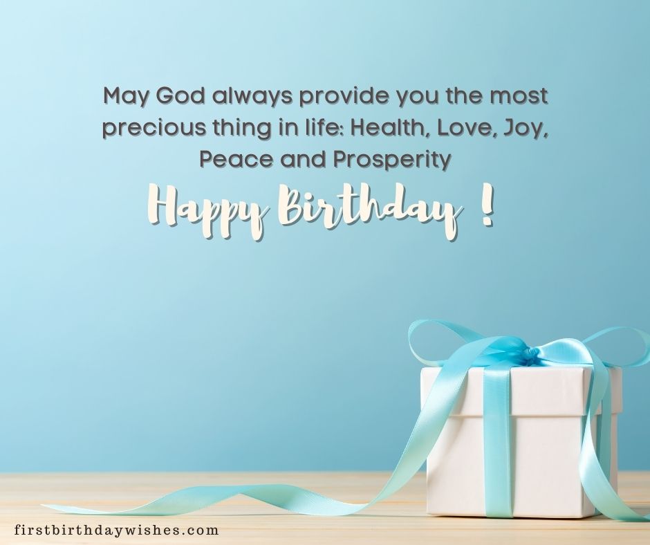 Best 30 Christian Birthday Wishes, Messages (2024)