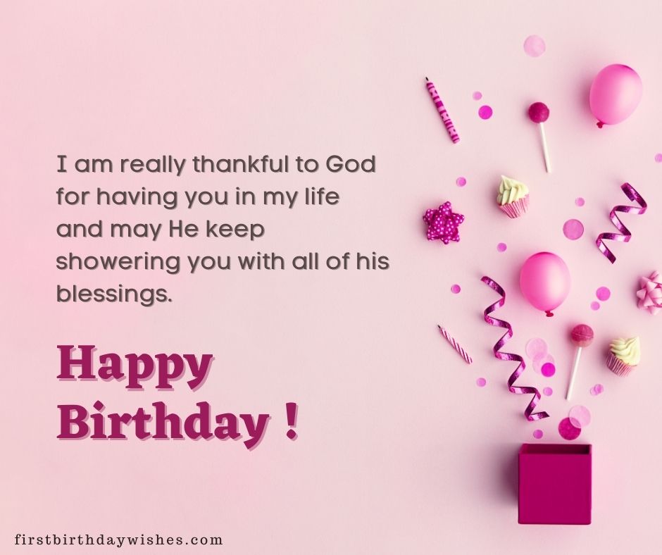 Christian Birthday Wishes For Friend