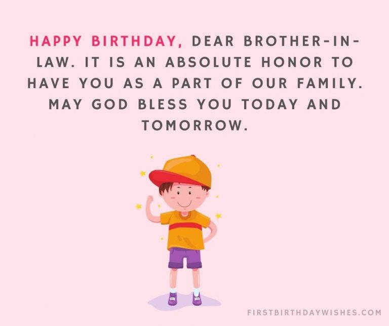 55 Best Happy Birthday Wishes For Brother in law (2024)