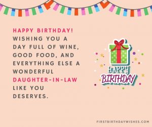 55+ Happy Birthday Wishes for Daughter-in-law (2024)