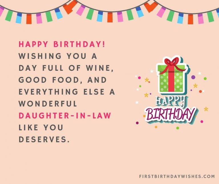 55+ Happy Birthday Wishes for Daughter-in-law (2024)