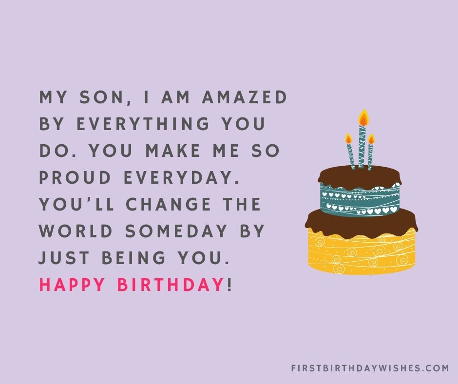 happy 18th birthday son quotes