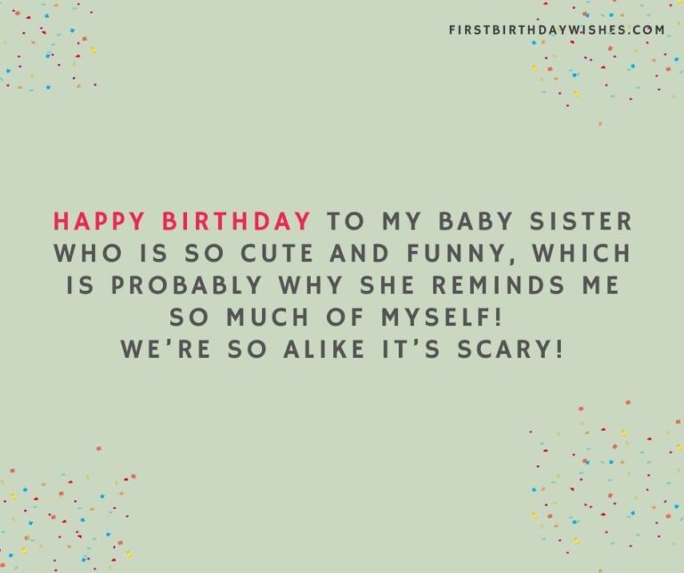 55 Best Funny Birthday Wishes for Sister (2023)