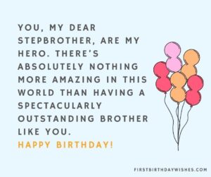 100+ Best Birthday Wishes for Stepbrother (2024)