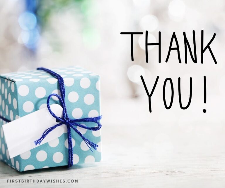 75 Best Thank You Messages For Attending Birthday Party